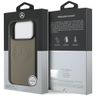 Etui Mercedes Leather Vintage Logo       MagSafe do iPhone 17 Pro taupe na NearMe.pl