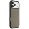 Etui Mercedes Leather Vintage Logo       MagSafe do iPhone 17 Pro Max taupe na NearMe.pl