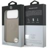 Etui Mercedes Leather Vintage Logo       MagSafe do iPhone 17 Pro Max taupe na NearMe.pl