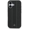 Etui Mercedes Leather Laurel Leaves      Stripes MagSafe do iPhone 17 czarny na NearMe.pl
