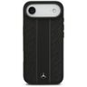 Etui Mercedes Leather Laurel Leaves      Stripes MagSafe do iPhone Air czarny na NearMe.pl