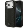 Etui Mercedes Leather Laurel Leaves      Stripes MagSafe do iPhone 17 Pro czarny na NearMe.pl