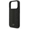 Etui Mercedes Leather Laurel Leaves      Stripes MagSafe do iPhone 17 Pro czarny na NearMe.pl
