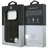 Etui Mercedes Leather Laurel Leaves      Stripes MagSafe do iPhone 17 Pro czarny na NearMe.pl