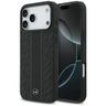 Etui Mercedes Leather Laurel Leaves      Stripes MagSafe do iPhone 17 Pro Max czarny na NearMe.pl
