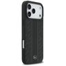 Etui Mercedes Leather Laurel Leaves      Stripes MagSafe do iPhone 17 Pro Max czarny na NearMe.pl