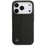 Etui Mercedes Leather Laurel Leaves      MagSafe do iPhone 17 Pro czarny na NearMe.pl
