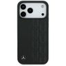 Etui Mercedes Leather Laurel Leaves      MagSafe do iPhone 17 Pro Max czarny na NearMe.pl