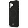 Etui Mercedes Plain Smooth Leather       MagSafe do iPhone 17 czarny na NearMe.pl