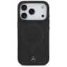 Etui Mercedes Plain Smooth Leather       MagSafe do iPhone 17 Pro czarny na NearMe.pl