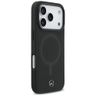Etui Mercedes Plain Smooth Leather       MagSafe do iPhone 17 Pro czarny na NearMe.pl