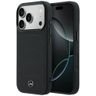 Etui Mercedes Leather Mesh with Bow Line MagSafe do iPhone 17 Pro Max czarny na NearMe.pl