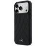 Etui Mercedes Leather with Crossed Lines MagSafe do iPhone 17 Pro czarny na NearMe.pl