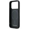 Etui Mercedes Leather with Crossed Lines MagSafe do iPhone 17 Pro Max czerwony na NearMe.pl