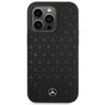 Mercedes MEHMP15XSIPBK iPhone 15 Pro Max6.7" czarny/black hardcase Silicone Stars Pattern MagSafe na NearMe.pl