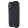 Mercedes MEHMP16S23RCMK iPhone16 6.1" czarny/black hardcase Plain Smooth Leather MagSafe na NearMe.pl