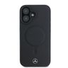 Mercedes MEHMP16S23RCMK iPhone16 6.1" czarny/black hardcase Plain Smooth Leather MagSafe na NearMe.pl