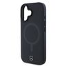 Mercedes MEHMP16S23RCMK iPhone16 6.1" czarny/black hardcase Plain Smooth Leather MagSafe na NearMe.pl