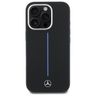 Mercedes MEHMP16L23SUMBK iPhone 16Pro 6.3" czarny/black hardcase Silicone Blue Stripe MagSafe na NearMe.pl