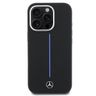 Mercedes MEHMP16X23SUMBK iPhone 16Pro Max 6.9" czarny/black hardcase Silicone Blue Stripe MagSafe na NearMe.pl