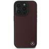 Mercedes MEHMP16L23RBGVR iPhone 16 Pro 6.3" czerwony/red hardcase MB Wood Imitation Leather MagSafe na NearMe.pl