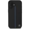 Mercedes MEHMP16S23RURBK iPhone 16 6.1" czarny/black hardcase MB Blue Line Leather MagSafe na NearMe.pl
