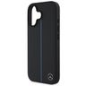 Mercedes MEHMP16S23RURBK iPhone 16 6.1" czarny/black hardcase MB Blue Line Leather MagSafe na NearMe.pl
