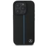 Mercedes MEHMP16X23RURBK iPhone 16 Pro Max 6.9" czarny/black hardcase MB Blue Line Leather MagSafe na NearMe.pl