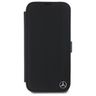 Mercedes MEBKP16L23RBGVK iPhone 16 Pro   6.3" czarny/black bookcase Leather Wood Imitation na NearMe.pl