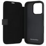 Mercedes MEBKP16L23RBGVK iPhone 16 Pro   6.3" czarny/black bookcase Leather Wood Imitation na NearMe.pl