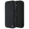 Mercedes MEBKP16S23RBGVK iPhone 16 6.1" czarny/black bookcase Leather Wood Imitation na NearMe.pl