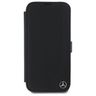 Mercedes MEBKP16S23RBGVK iPhone 16 6.1" czarny/black bookcase Leather Wood Imitation na NearMe.pl