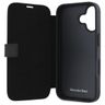 Mercedes MEBKP16S23RBGVK iPhone 16 6.1" czarny/black bookcase Leather Wood Imitation na NearMe.pl