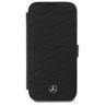 Mercedes MEBKP16X23RWRSK iPhone 16 Pro   Max 6.9" czarny/black bookcase MB Waves Leather na NearMe.pl