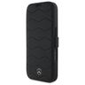 Mercedes MEBKP16X23RWRSK iPhone 16 Pro   Max 6.9" czarny/black bookcase MB Waves Leather na NearMe.pl