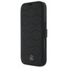 Mercedes MEBKP16X23RWRSK iPhone 16 Pro   Max 6.9" czarny/black bookcase MB Waves Leather na NearMe.pl