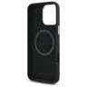 Mercedes MEHMP16X23SUGDK iPhone 16 Pro   Max 6.9" czarny/black hardcase Silicone Tonal Logo Wood Pattern MagSafe na NearMe.pl