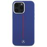 Mercedes MEHMP16X23SUMRV iPhone 16 Pro   Max 6.9" granatowy/navy hardcase Silicone Red Stripe MagSafe na NearMe.pl