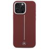 Mercedes MEHMP16X23SUMSR iPhone 16 Pro   Max 6.9" czerwony/red hardcase Silicone White Stripe MagSafe na NearMe.pl