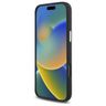 Mercedes MEHMP16L23SUGDK iPhone 16 Pro   6.3" czarny/black hardcase Silicone Tonal Logo Wood Pattern MagSafe na NearMe.pl