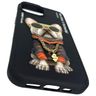 Nimmy etui iPhone 15 6.1" czarny/black   Glasses Cool Dog na NearMe.pl