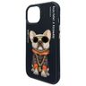 Nimmy etui iPhone 15 6.1" czarny/black   Glasses Cool Dog na NearMe.pl