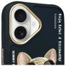 Nimmy etui iPhone 16 6.1" czarny/black   Glasses Cool Dog na NearMe.pl