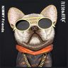 Nimmy etui iPhone 16 Pro 6.3"            czarny/black Glasses Cool Dog na NearMe.pl