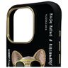 Nimmy etui iPhone 16 Pro Max 6.9"        czarny/black Glasses Cool Dog na NearMe.pl