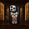 Nimmy etui iPhone 16 Pro Max 6.9"        czarny/black Glasses Cool Dog na NearMe.pl