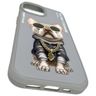 Nimmy etui iPhone 15 6.1" szary/gray     Glasses Cool Dog na NearMe.pl