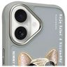 Nimmy etui iPhone 16 6.1" szary/gray     Glasses Cool Dog na NearMe.pl