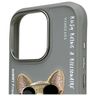 Nimmy etui iPhone 16 Pro Max 6.9"        szary/gray Glasses Cool Dog na NearMe.pl