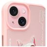 Nimmy etui iPhone 15 6.1" różowy/pink    Glasses Cool Cat na NearMe.pl